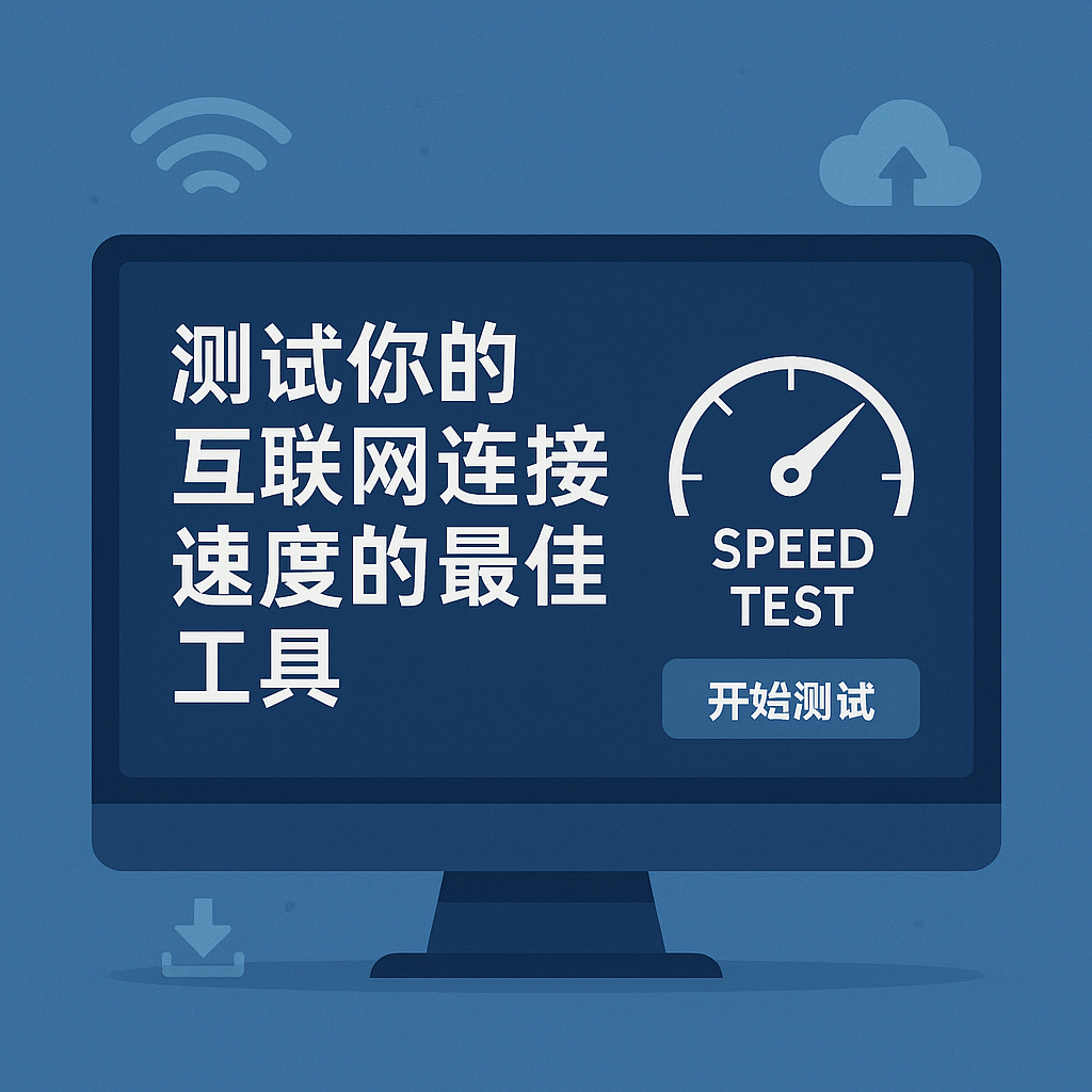 测试你的互联网连接速度的最佳工具